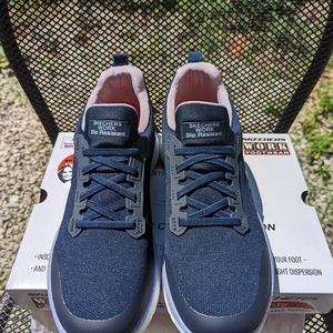 Skechers Arch Fit tennis shoes.